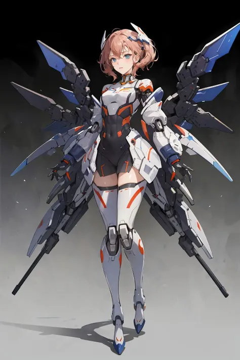 <lora:mecha_v1:0.6>, mecha,1girl, full body <lora:mechanical_wings-000007:0.7>, mechanical_wings, thrusters, (masterpiece, best quality, high quality, highres, ultra-detailed),