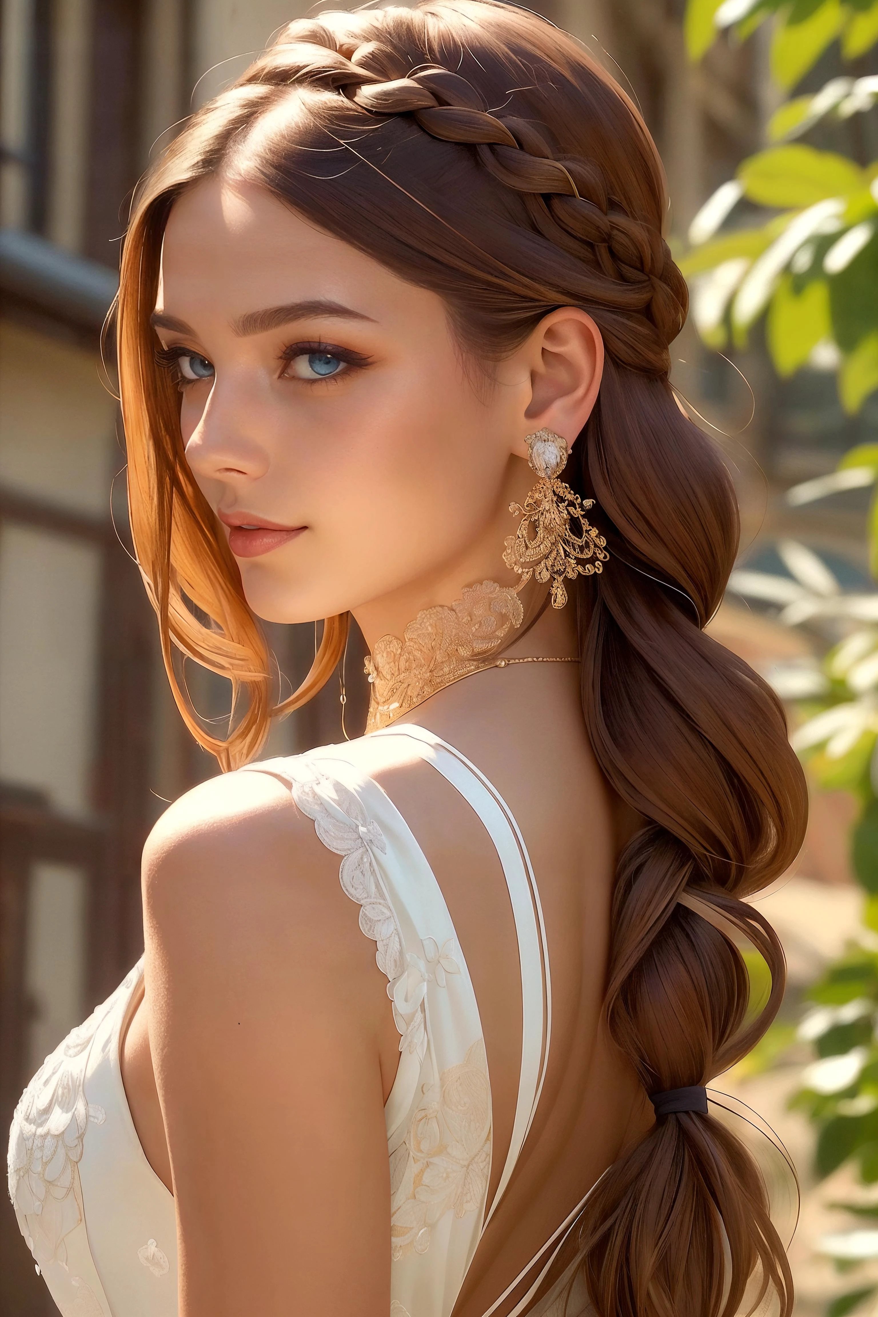 (masterpiece, realistic:1.3), (extremely intricate:1.2), (photorealistic:1.4), (extremely delicate), (ultra realistic:1.3), (intricately detailed full body), (modelshoot style), (full body photo of the most beautiful artwork in the world), extremely detailed CG unity 8k wallpaper, UHD, HDR, RAW photo, dslr, hyperrealistic 3d render,
Create a work of art, an ultra-detailed illustration, ( wearing Elegant strophium with intricate knotwork and delicate trim ), Siren, Short, Athletic, Oval Face, Tan Skin, Auburn Hair, purple Eyes, Short Nose, Thick Lips, Round Chin, Long Hair, Straight Hair, Dutch Braid, perky breasts, Clip-on earrings, soft pink satin lipstick, Woodcut, bold, Electricity, Photorealistic,
<lora:sxz-niji-v2:0.4>, nijistyle,