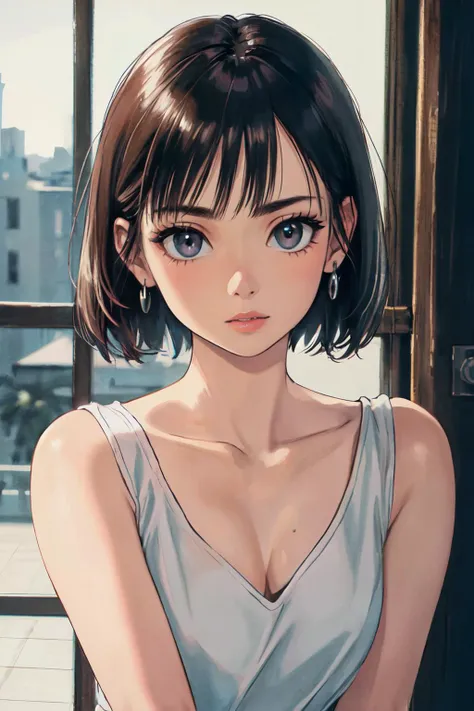 (best quality, masterpiece, RAW photo,ultra-detailed:1.2), <lyco:GoodHands-beta2:1.0>,1girl,solo,looking at viewer, 
 <lyco:anime_minimalist_v1-000020:-0.2> AudreyHepburn