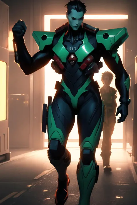 anime screencap,2d,ikari shinji as a cybermutant as he refuses to get into the giant robot,scene from neon genesis evangelion,, trending on artstation. 8k,
hard surface, <lora:Hardsurfacev1:1>