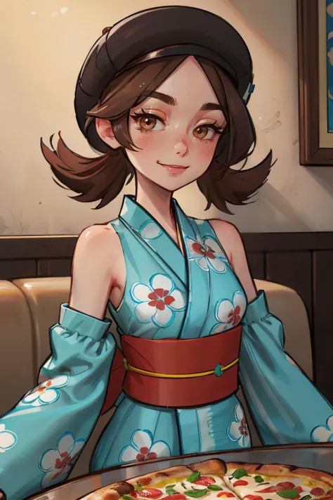 (tmasterpiece, beste-Qualit, 1girl:1.2, 独奏:1.3), Lyubava, hairlong, green colored eyes, brown-hair, braid, ((A red hat with yellow circles)), headdress, blush stickers, freckles, wrapped in a white towel, Droplets of sweat, sauna, stocklings, décolleté, Flirtation, humble, ssmile, Sun light, big breastes, big thighs, thights, big breastes, sexypose