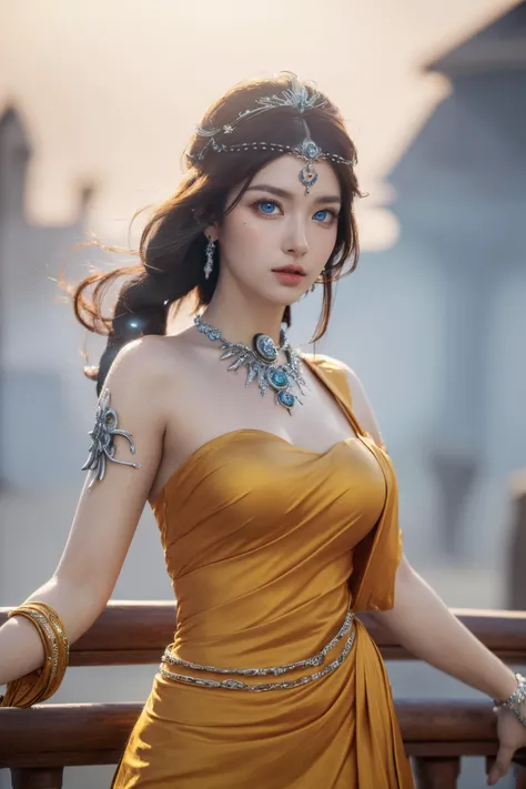 Her slender fingers gently touched the lines on the scale armor of the divine dragon, and her eyes were filled with endless reverence and awe, as if paying tribute to this god. Then, she slowly leaned down, her hands tightly hugging the neck of the dragon, and her gorgeous clothes fluttered gently in the breeze.