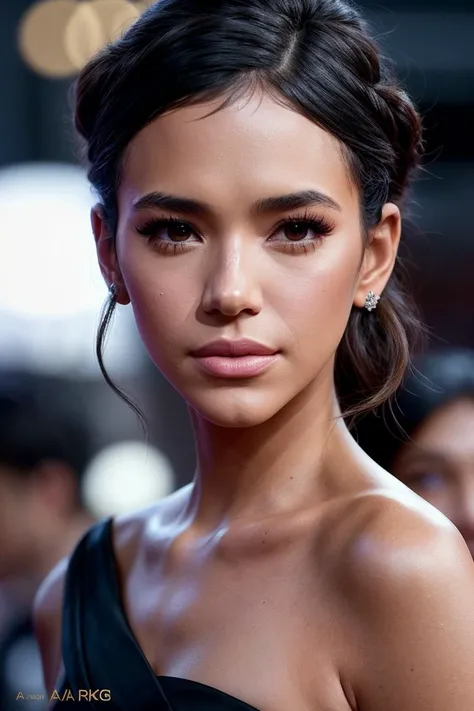 photo of beautiful (brmarqu3z1n3:0.99), a woman in a (movie premiere gala:1.1), perfect hair, hair upsweep updo, wearing sexy blue (shoulder sash), (paparazzi in background:1.1), (outside a movie theater), (smiling, face focus), modelshoot style, (extremely detailed CG unity 8k wallpaper), professional majestic (photography by richard avedon:1.1), 24mm, exposure blend, hdr, extremely intricate, High (Detail:1.1), dramatic, soft cinematic light, (looking at viewer), (detailed pupils), 4k textures, soft cinematic light, elegant, ((((cinematic look)))), soothing tones, insane details, hyperdetailed, (closeup)