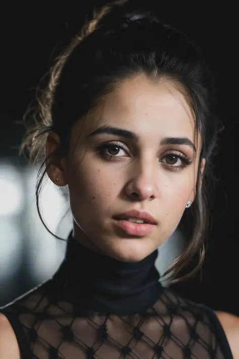 A stunning intricate full color portrait of naomiSco1 , wearing a black turtleneck, epic character composition, by ilya kuvshinov, alessio albi, nina masic, sharp focus, natural lighting, subsurface scattering, f2, 35mm