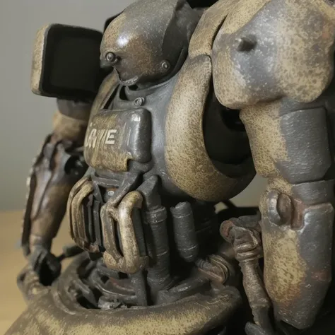 MK, mecha, mecha (makoto), (best lighting, highly detailed, best quality:1.3) <lora:Mecha:1>