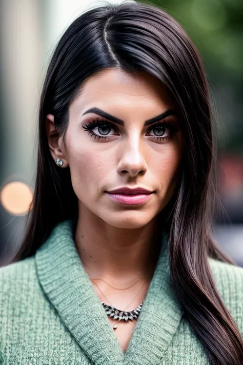 photo of beautiful (brand1andews-130:0.99), a woman in a ( premiere gala:1.1), perfect hair, wearing (green sweater vest:1.1), ((Equestrian:1.1)), modelshoot style, (extremely detailed CG unity 8k wallpaper), professional majestic (photography by tim walker:1.1), (Olympus OM-1 Camera), 24mm, exposure blend, hdr, faded, extremely intricate, High (Detail:1.1), Sharp focus, dramatic, soft cinematic light, (looking at viewer), (detailed pupils), (upper body), 24mm, 4k textures, soft cinematic light, adobe lightroom, photolab, elegant, ((((cinematic look)))), soothing tones, insane details, hyperdetailed, low contrast