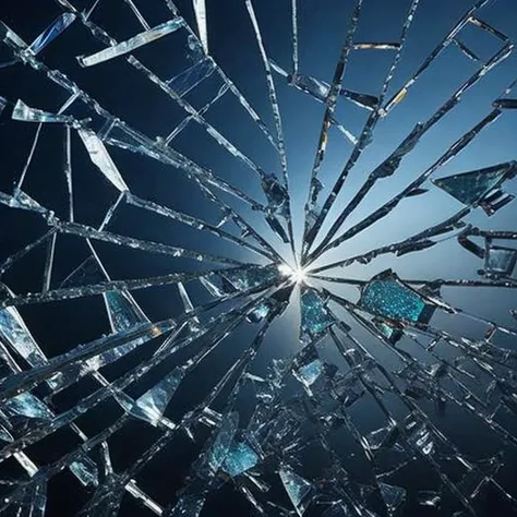 <lyco:Broken_glass_texture_Sa_May:1.0> Broken glass texture sunny