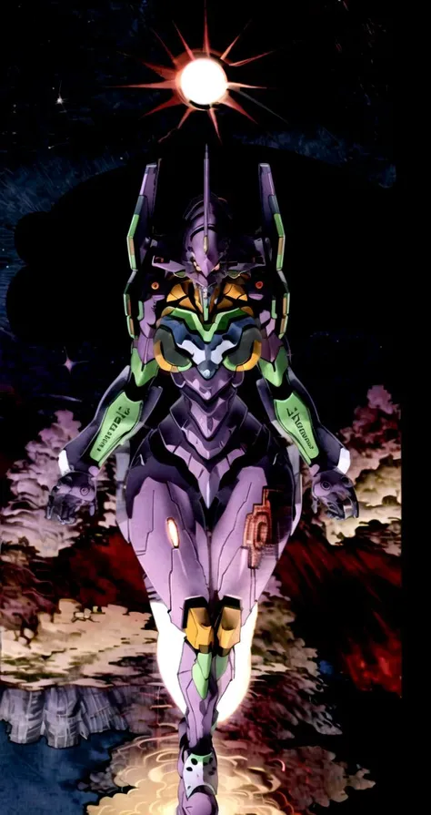 Cartoon photo of a woman in a green and purple costume、Hot Insect Humanoid Female、Guyver Style、NSFW version、Akame、Scarabeleploid、Tentacles imitating a snake's tail、、Alien Queen、Serpentine Pose、