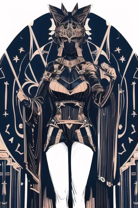 <lora:CrowStyleV10-000009:1>,(masterpiece, best quality, hi-res:1.2), 1girl, solo