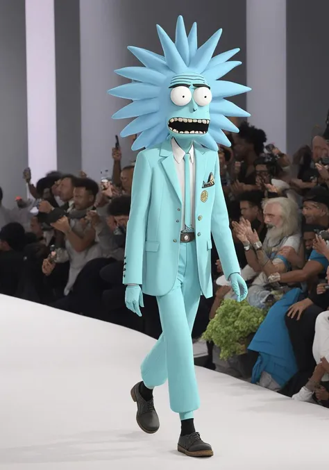 Rick Sanchez WeirdOutfit style  <lora:sdxl-WeirdOutfit-Dreambooh:0.8>