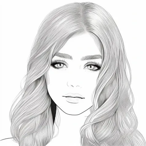 masterpiece, best quality, young woman , in xyzsketchstyle style, portrait, intricate details, looking at viewer, simple background <lora:xyzsketchstylev2reg-000002:1.0>