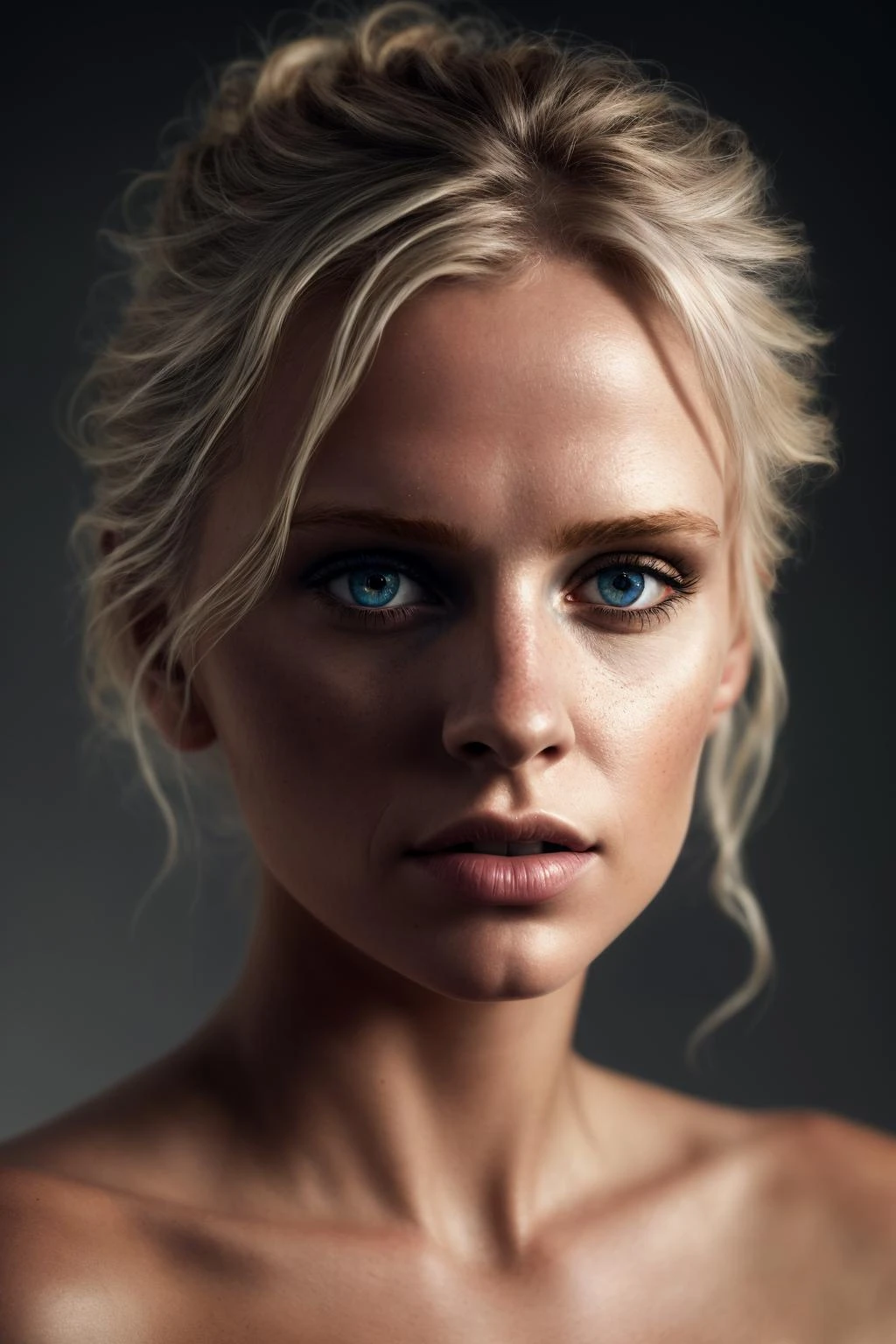 young blonde woman photorealistic, photo, masterpiece, realistic, realism, photorealism, high contrast, photorealistic digital art trending on Artstation 8k HD high definition detailed realistic, detailed, skin texture, hyper detailed, realistic skin texture, armature, best quality, ultra high res, (photorealistic:1.4),, high resolution, detailed, raw photo, sharp re, by lee jeffries nikon d850 film stock photograph 4 kodak portra 400 camera f1.6 lens rich colors hyper realistic lifelike texture dramatic lighting unrealengine trending on artstation cinestill 800, by loish