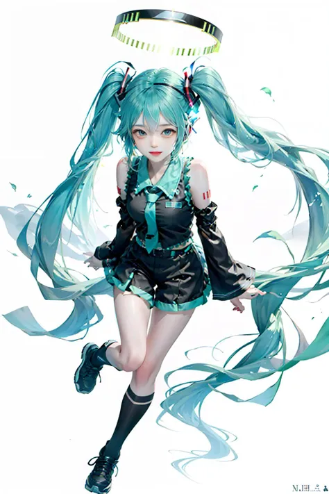 1girl, portrait, hatsune miku,hand in hand (vocaloid), magical mirai (2015),city   of the future,masterpiece, best quality, beautiful lighting, <lora:hatsuneMikuMagical_improved:1>, girl, city   of the future,masterpiece, best quality, beautiful lighting, portrait, <lora:nadiaLaArwall_vRetroAnime:1> nadia la arwall, by Greg Rutkowski