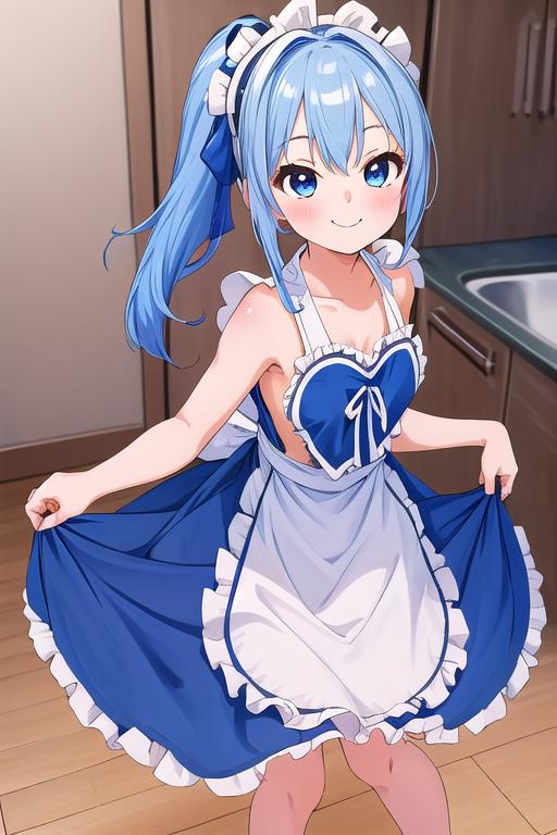 heart apron with text "LOVE"