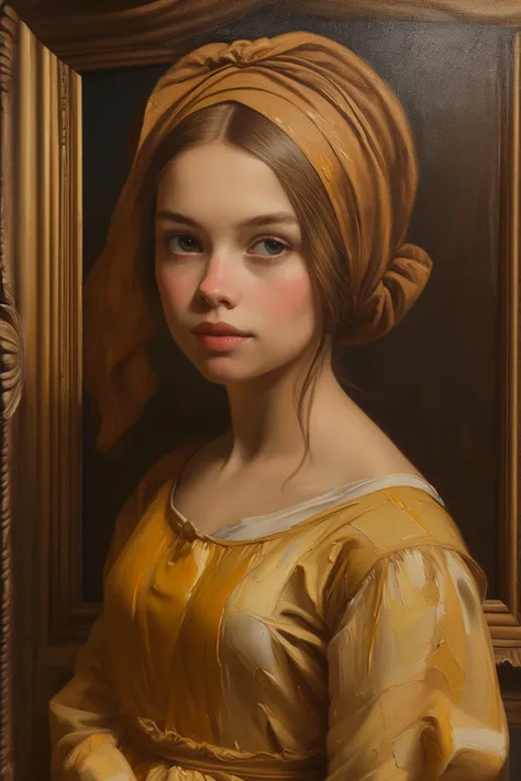 masterpiece,best quality,portrait of girl,oil painting,<lora:tbh122-:0.85>,[[[style of Jan Vermeer]]]