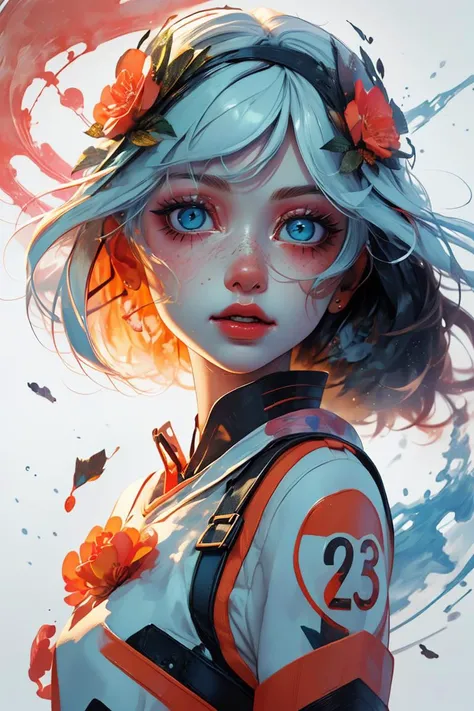 (Photoshopped Photo:1.3) of (Simple illustration:1.3) a photo of a girl, <lora:Constricted PupilsV3:1> constricted pupils, small pupils, <lora:stylized_3dcg_v4-epoch-000012:0.65> 3d, 1girl, solo,Highly Detailed,(Offset print:1.3),(close portrait:1.3),(Feminine:1.4),(beautiful:1.4),(attractive:1.3),handsome,calendar pose,perfectly detailed eyes,studio lighting,thematic background