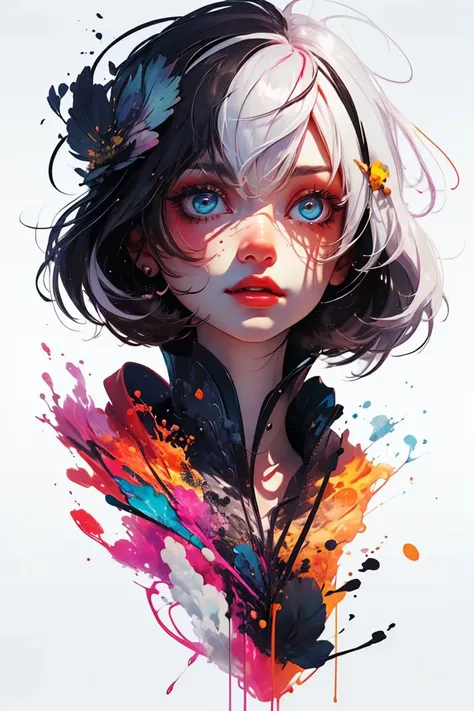 (Foolish Vector image:1.3) of (Ultrarealistic:1.3) a photo of a girl, <lora:Constricted PupilsV3:1> constricted pupils, small pupils, <lora:stylized_3dcg_v4-epoch-000012:0.65> 3d, 1girl, solo,(Flat style:1.3),Illustration,Behance,(Colorless:1.3),(close portrait:1.3),(Feminine:1.4),(beautiful:1.4),(attractive:1.3),handsome,calendar pose,perfectly detailed eyes,studio lighting,thematic background