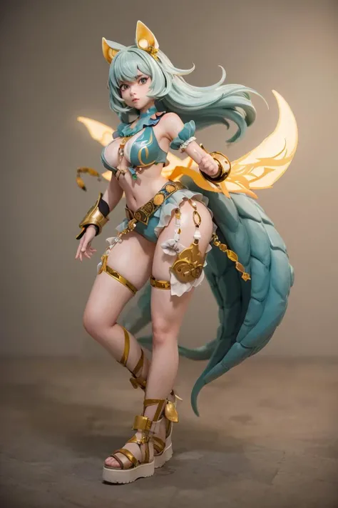 <lora:stylized3DModelLora_v20:0.8>,scg, 1girl, fantasy, anime, illustration,
fullbody, absurdly long hair,
colorful,
masterpiece, best quality, 8k,