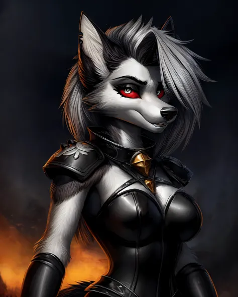 stunning woman ( loona), anthro,  looking at camera, outdoor, night,  closeup, adepta sororitas,  warhammer, hellhound, official art, vivid color,finely detailed,hyper detailed, 8k ,high resolution illustration,Masterpiece,best quality,intricate_detail,
((illustration))
<lora:WH40KSisters_V2rank8:1> <lora:loona-lora-v3:1>, high quality, highres, best quality, absurdres, masterpiece, 8K, <lora:add_detail:1> <lora:LowRA:0.4>