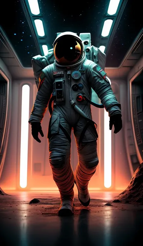 infrared concept art by craig mullins astronaut holds a black hole in his hands in futuristic dark and empty spaceship underwater. complex and hyperdetailed technical suit. mandelbulb fractal. reflection and dispersion materials. rays and dispersion of light. volumetric light. 5 0 mm, f / 3 2. noise film photo. flash photography. octane render. interstellar movie art,<lora:add_detail:0.5> <lora:more_details:0.25> <lora:20230530123038:0.25>