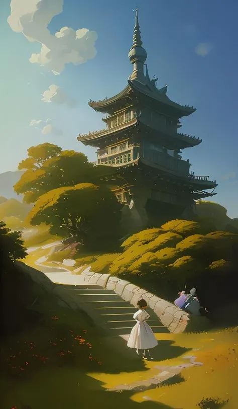 baroque oil painting of anime key visual concept art of sad anime clown girl, acrylic painting, trending on pixiv fanbox, palette knife and brush strokes, style of makoto shinkai jamie wyeth james gilleard edward hopper greg rutkowski studio ghibli genshin impact