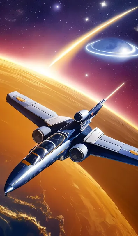 starship during reentry of earth atmosphere, 1 9 8 0 s concept art, vintage, high saturation colors, high quality, hand drawn