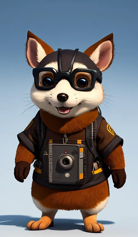 stuart little,electronics, motors, wires, buttons, lcd, artstation trending, unreal engine 5