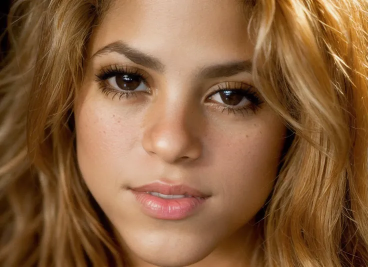 analog style, modelshoot style, portrait of Shakira, epic (photo, studio lighting, hard light, sony a7, 50 mm, matte skin, pores, colors, hyperdetailed, hyperrealistic), <lyco:Shakira:1.3>