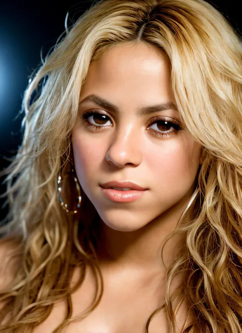 analog style, modelshoot style, closeup portrait of Shakira, epic (photo, studio lighting, hard light, sony a7, 50 mm, matte skin, pores, colors, hyperdetailed, hyperrealistic), <lyco:Shakira:1.0>