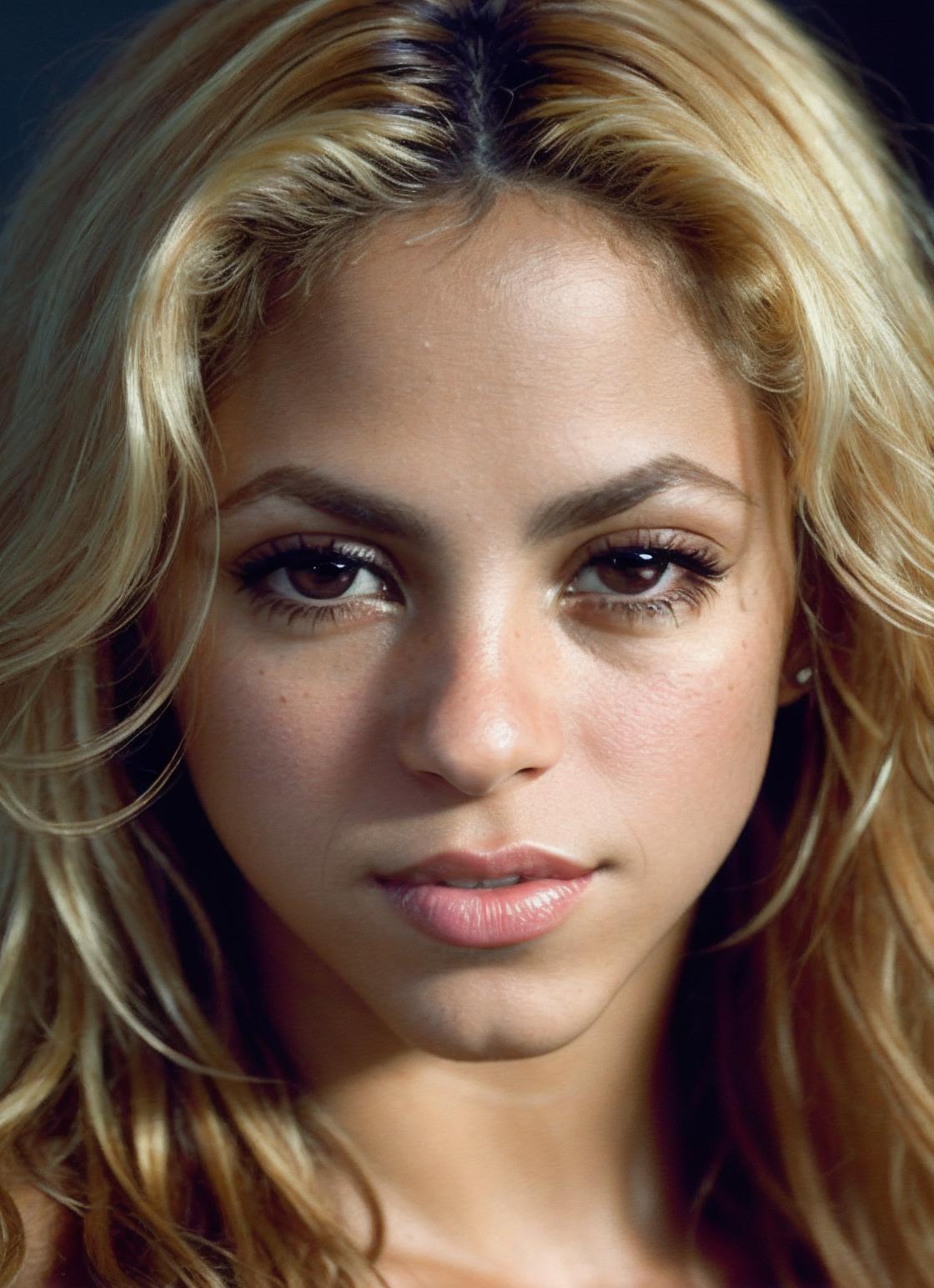 Shakira naked - SeaArt AI