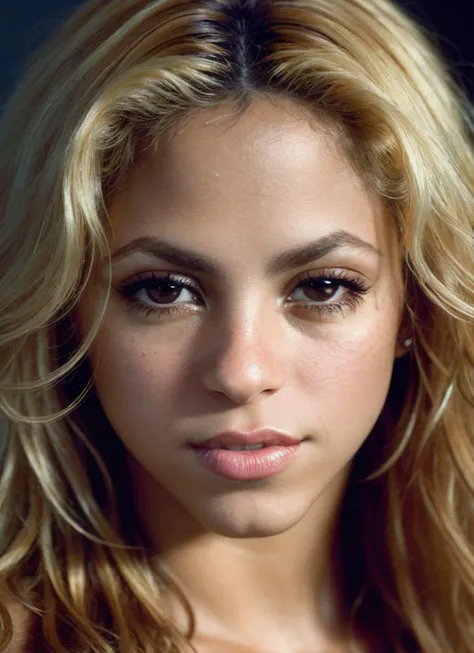 analog style, modelshoot style, portrait of Shakira, epic (photo, studio lighting, hard light, sony a7, 50 mm, matte skin, pores, colors, hyperdetailed, hyperrealistic), <lyco:Shakira:1.1>