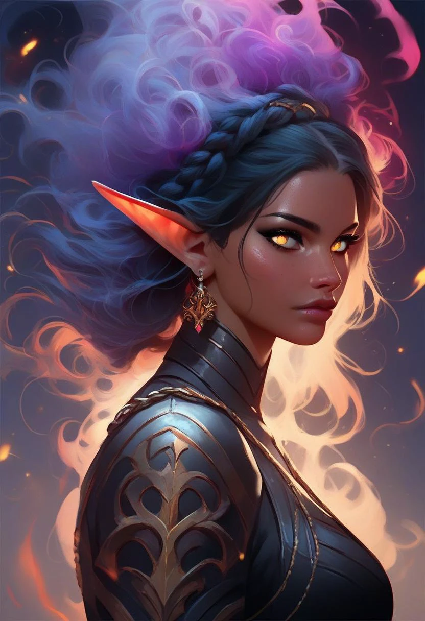 <lora:Dark_Aura_for_Pony:1> (dark aura:1.2), 1girl, black, score_9, score_8_up, score_7_up, score_6_up, score_5_up, score_4_up, hd, (ultra hd quality details), 8K, dark elf