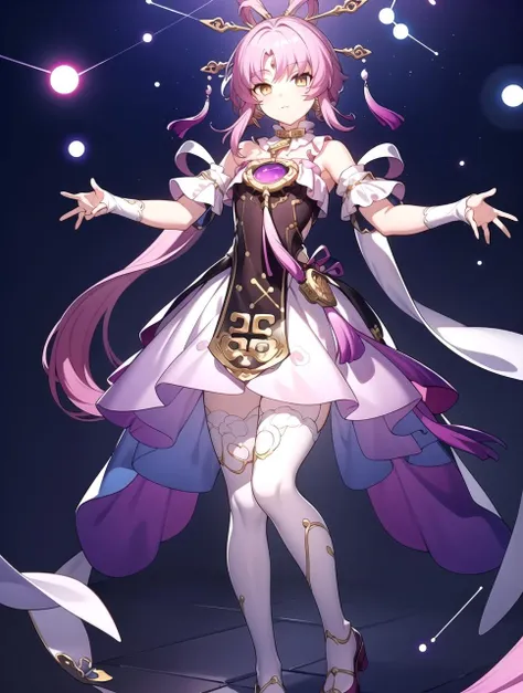 Full body CG gacha wallpaper, masterpiece, best quality, Dress, (fuxuan:1.2), <lyco:fuxuan:0.8>