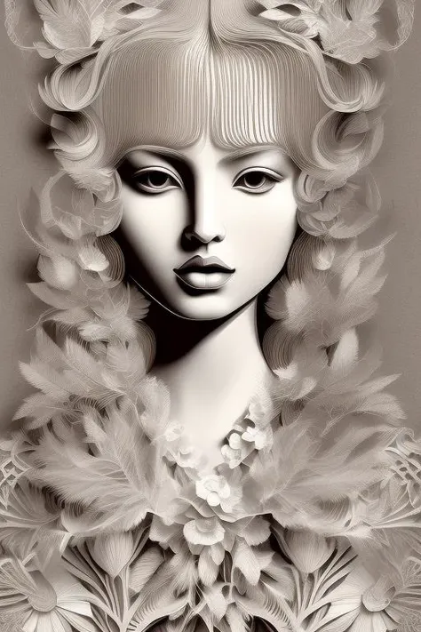 mdjrny-pprct, portrait of a young woman, ultra detailed, beautiful and aesthetic, masterpiece, best quality, elegant, a brutalist designed, <lora:britneyspears_smf_lora_02:0.8>
