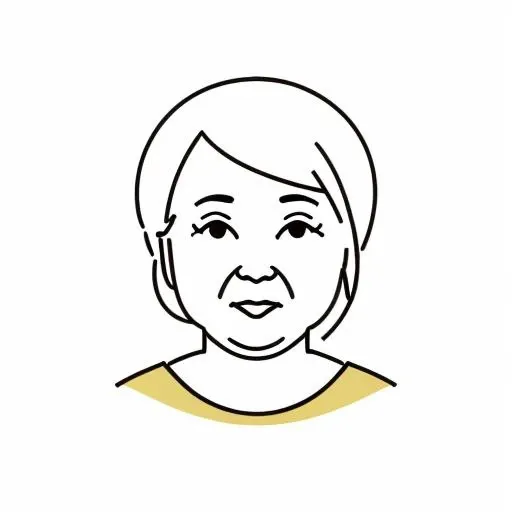 old woman, face,
white background, simple outline,
<lora:Japanese_style_Minimalist_Line_Illustrations:0.85>