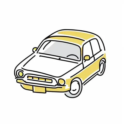 car,
white background, simple outline, 
 <lora:Japanese_style_Minimalist_Line_Illustrations:0.85>