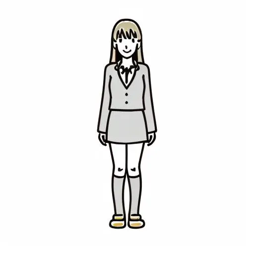 1girl, smile, shibuya rin, school uniform, full body,
white background, simple outline,
<lora:Japanese_style_Minimalist_Line_Illustrations:0.75>