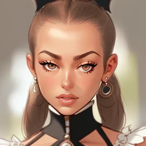 close-up on face, k4m1l4d4v13s