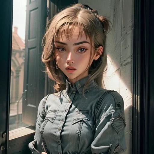 photo of k4m1l4d4v13s:0.9, close-up on face, (conservative job interview attire)(conservative high school dress code), (fully clothed:2)
<lora:popular:0.99><lora:masterpiece:0.1>
<lora:epiNoiseoffset_v2:0.7>
<lora:add_detail_v5:0.7> <lora:FilmG2:0.5> <lora:wowifierV3:0.1><lora:detailmaker:0.1><lora:more_details:0.1>