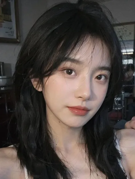 8K,Best quality, masterpiece, ultra high res, (photorealistic:1.4), raw photo, (Authentic skin texture:1.3), (film grain:1.3), (selfie angle),1girl,beautiful detailed eyes and face,masterpiece, best quality,close-up,upper bod, <lora:FilmProvia2:1>