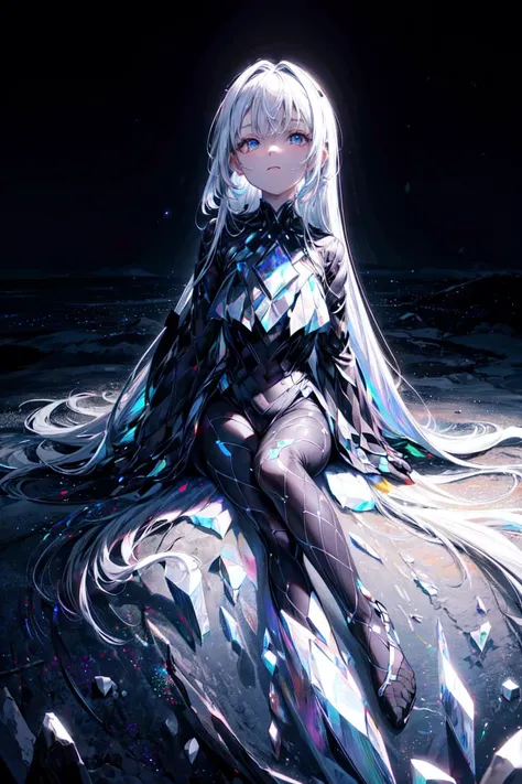 1girl, mature, long silver hair, night, mountain, aurora, moon,((random camera shoot1.4)),(random body pose:1.4),<lora:detailmaker:2>
girl sitting on rock at peak of mountain during night looking up of sky aurora,
volumetric lighting, dynamic lighting, dynamic composition, reflection, caustics, subsurface scattering, (masterpiece, best quality, ultra-detailed, best shadow), high contrast, (best illumination, an extremely delicate and beautiful), ((cinematic light)), colorful, hyper detail, dramatic light, intricate details, stunning gradient colors, no watermark signature,(detailed background),(ultra detailed), (best shadow:1.1)+++++,(high contrast)+++,(best illumination)+++, <lora:add_detail:1>