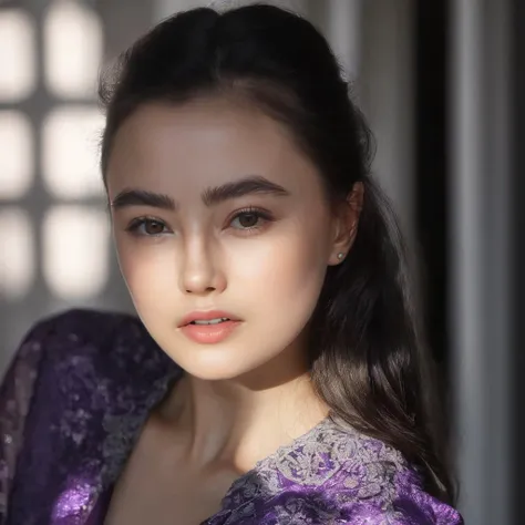 marina_mazepa, <lora:MarinaMazepaXL:1>,looking at viewer, open mouth, shirt, black hair, upper body, parted lips, depth of field, blurry background, messy hair, portrait, realistic, ((perfect eyes, detailed eyes,realistic eyes)), ((sharp face, detailed face, realistic face, naturtal skin, realistic skin, detailed skin, pores)), (masterpiece, best quality, ultra-detailed, best shadow), high contrast, (best illumination), ((cinematic light)), colorful, hyper detail, dramatic light, intricate details, (1 girl, solo) , ultra detailed artistic photography, dreamy, backlit, shadows, ultra high definition, 8k, ultra sharp focus, ultra high quality model, soft lighting, film photography, analogue photography, hyperrealism,