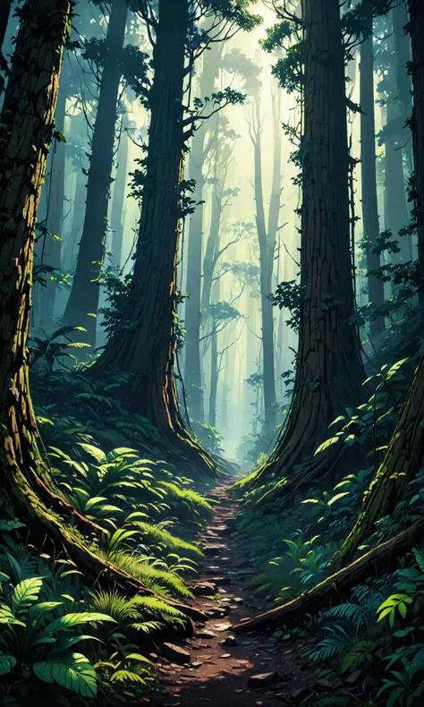 The most amazing abstract painting in the world and it is of a forest. The drawing artist has used all that we can see. " beautiful image, illustration by GTA V cover art, intricate, epic composition, highly detailed, cinematic lighting technology poster!!! trending on Artstation, award winning concept art, 8k render octane cryengine digital art, style of Stanley Artger <lora:Fast:0.69>