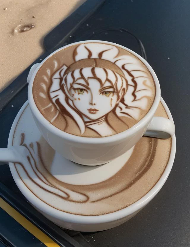 LatteArt, Conveyance, Motorized Sunroof, Running Boards, Electrum, __properties/Visual-Appearance__, __properties/paint-vehicle__, Sandy Texture,, 8K, <lora:LatteArt:0.8> LatteArt