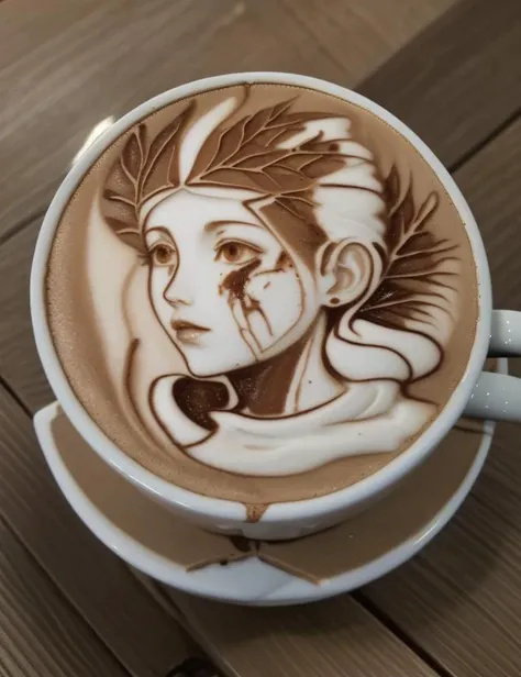 LatteArt, Spaceport Falling Leaf,Decomposition,Mangrove, 8K, <lora:LatteArt:0.8> LatteArt