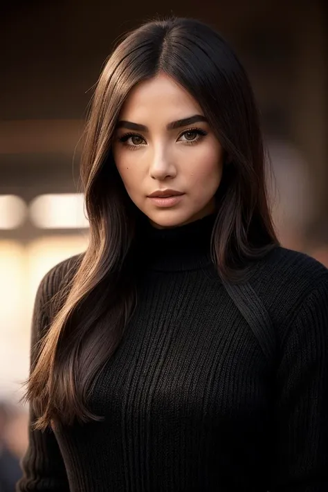 beautiful woman (EPS3r3n4D3M0ur0ux:.99): a woman at a (party:1.1), perfect hair, wearing sexy black (Alpaca Pullover), (crowd of people in background:1.1), (at a pompous theatre), (face focus), modelshoot style, (extremely detailed CG unity 8k wallpaper), professional majestic (photography by Ernst Fuchs:1.1), 24mm, exposure blend, hdr, extremely intricate, High (Detail:1.1), dramatic, soft cinematic light, (looking at viewer), (detailed pupils), 4k textures, soft cinematic light, elegant, ((((cinematic look)))), soothing tones, insane details, hyperdetailed, ("In Jernau we trust!":1.1)