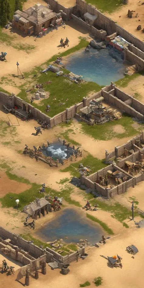 (Age of Empires),wilderness,
game_scene,
game_map,
Isometric view,
Aerial view,
Desert, oasis,
8k,Best quality,3D rendering,
<lora:Desert-10:0.5:OUTS>