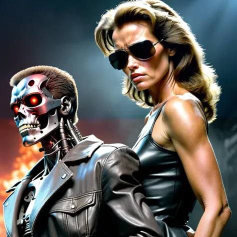 Enter the world of relentless pursuit and technological warfare as we delve into the iconic universe of 'The Terminator' (1984) at Stable Fusion. Join us for an immersive experience inspired by the seminal film featuring the unparalleled talents of Linda Carroll Hamilton and Arnold Schwarzenegger. Brace yourself for a journey through time and the relentless battle between man and machine, where the fate of humanity hangs in the balance. Are you ready to witness the future?
