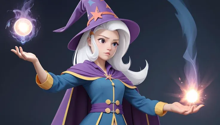 masterpiece, best quality, 4k, 1girl, solo, adult, mature, (realistic anatomy), perfect face, perfect hands, perfect eyes, cg,
astral background, conjuring energy, magic aura, charging up, mage battle, blue purple flames,
serious, focused, determined, exhausted, spell casting, channeling, arcing electricity, wide stance,
medium breasts, pale skin, looking away,
<lora:mlp_trixie-10:1.0>, mlptrixie, witch hat, white hair with light-blue highlights, magician outfit, purple cape, billowing