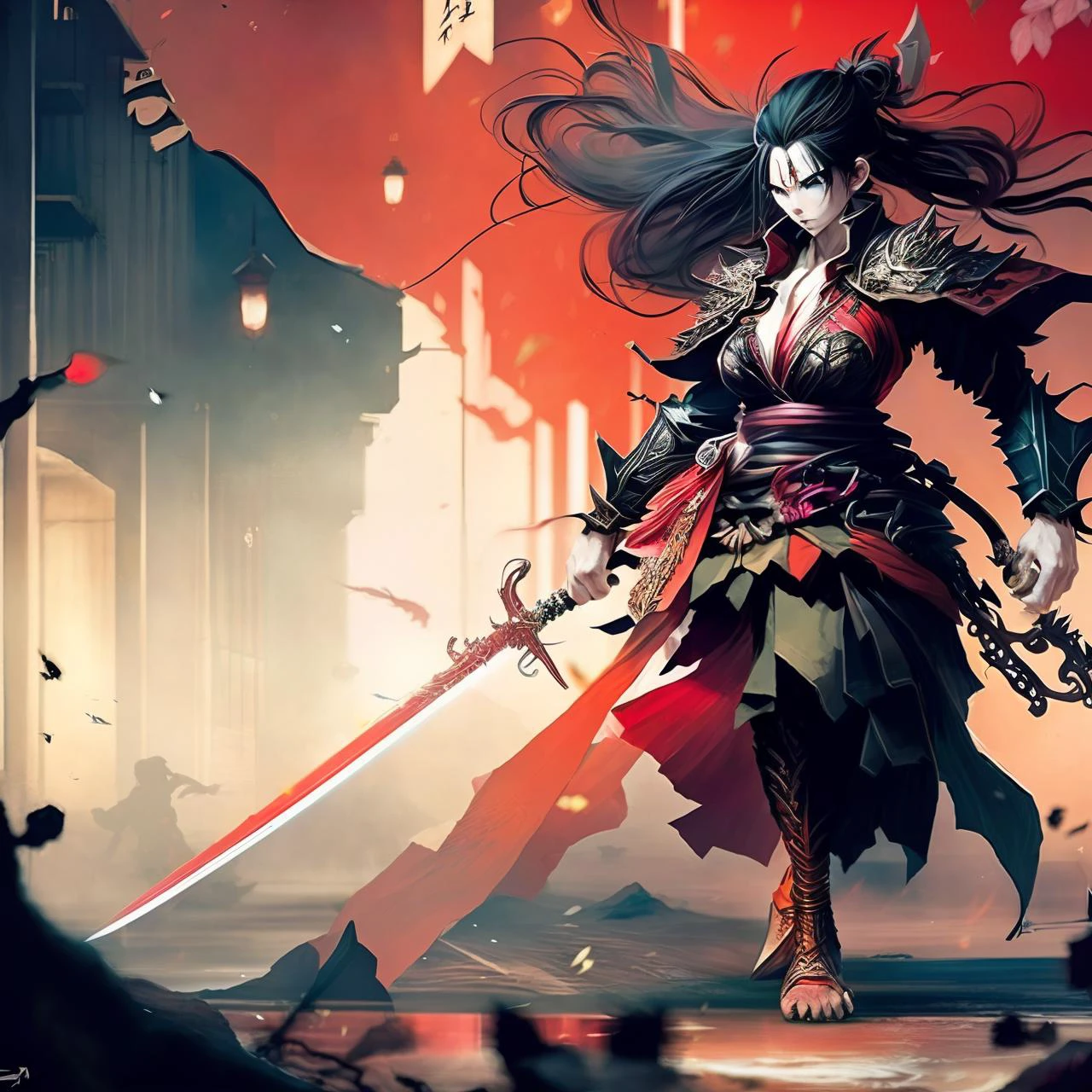 photo, Action shot, Fighting Pose, Hero Stands (YokaiHunter:1)